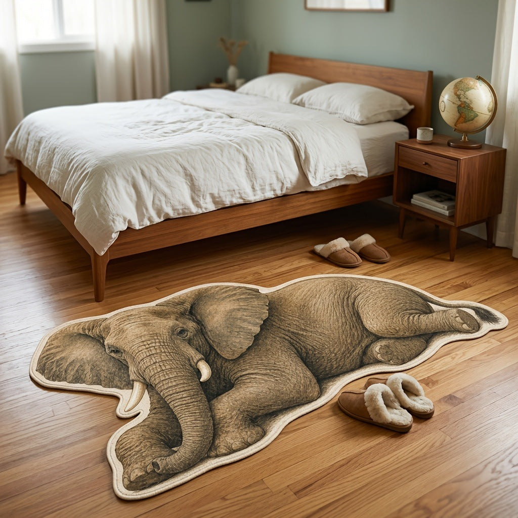 Cute Pig-Themed Area Mat