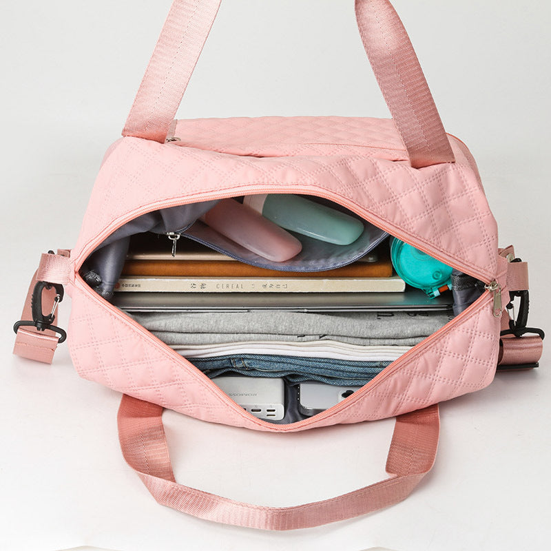 Quilted Multi-Functional Travel Duffle