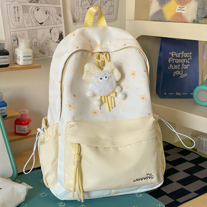 Decorative Floral Print Backpack Kalsten