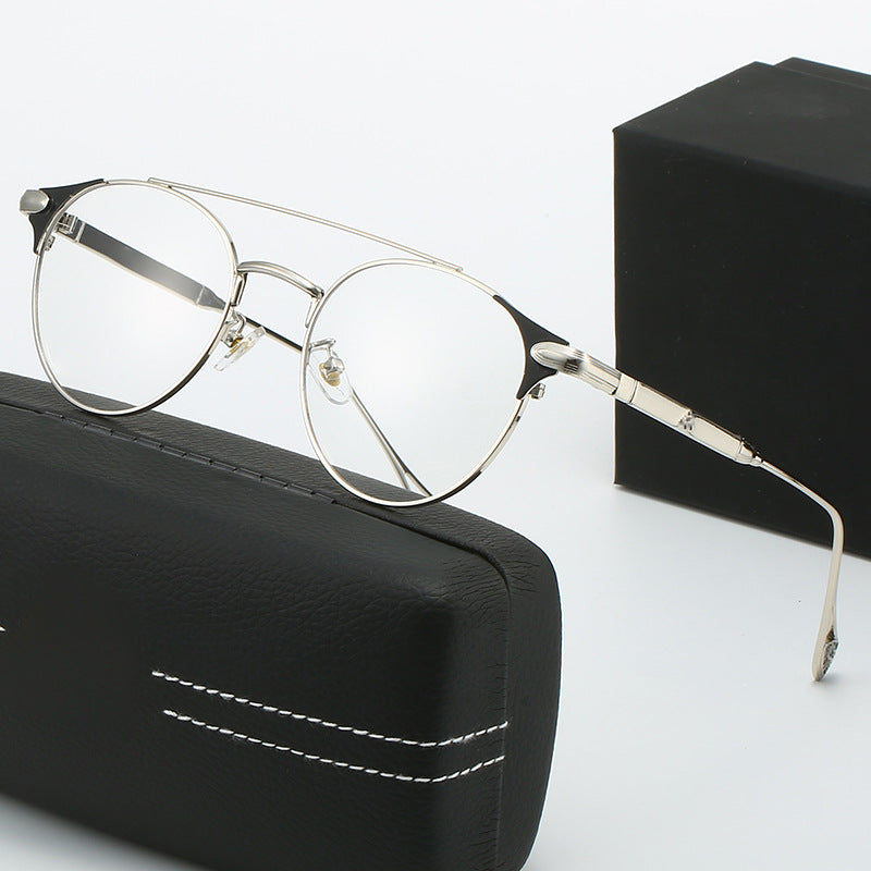 Women's round vintage sunglasses with high-quality metal frame and durable design Kalsten