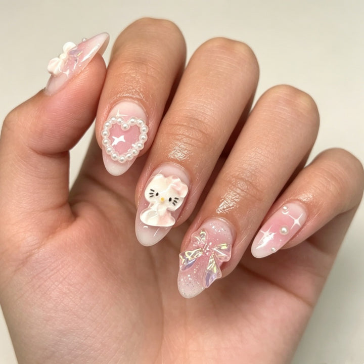 Decorative 3D Nail Art Extensions