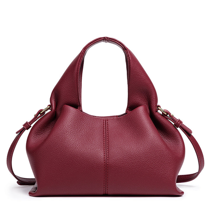 Chic Structured Leather Handbag Kalsten