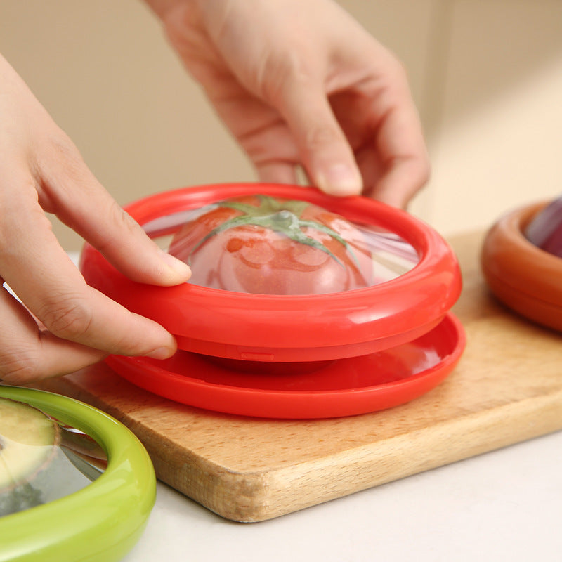 Airtight Half Onion Storage Keeper With Silicone Seal