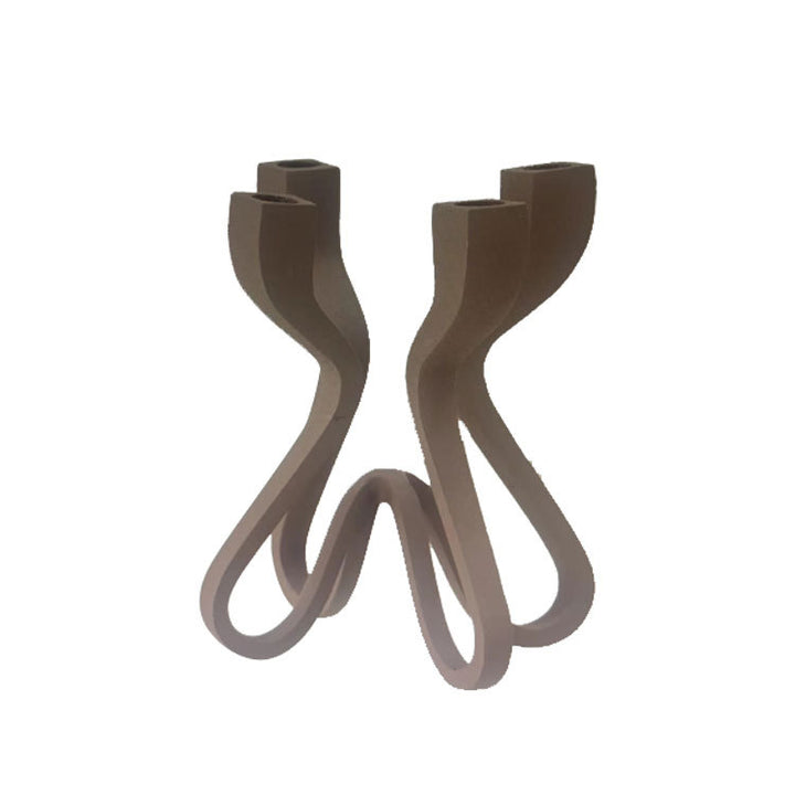 Artistic Metal Candle Holder