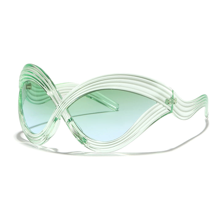 Women's fashionable sunglasses with innovative wave frame Kalsten