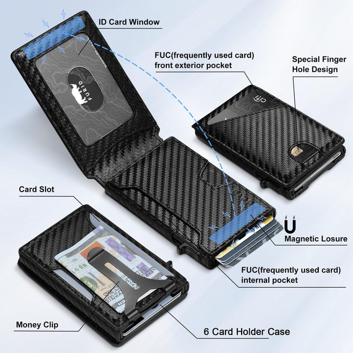 Carbon Fiber Slim Cardholder Kalsten 1790153032