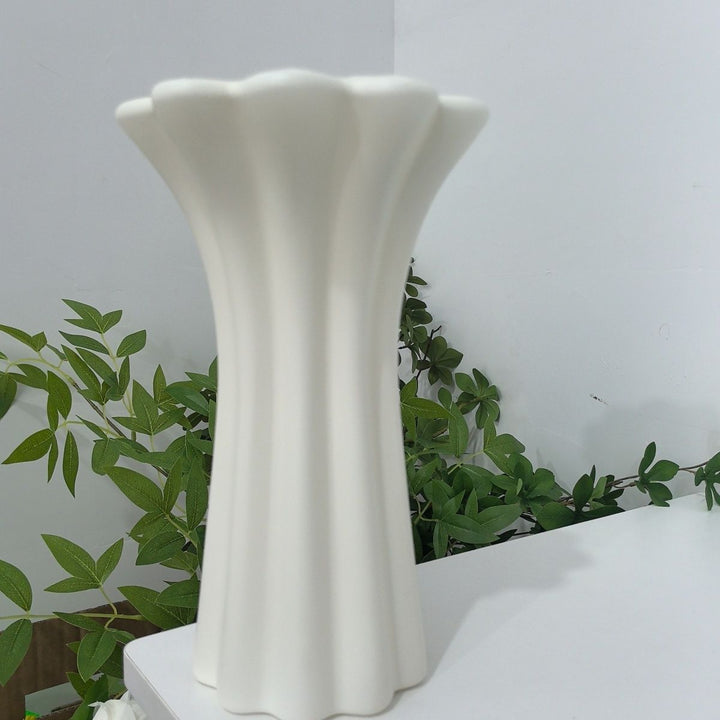 Sculpted Decorative Floral Vase Kalsten