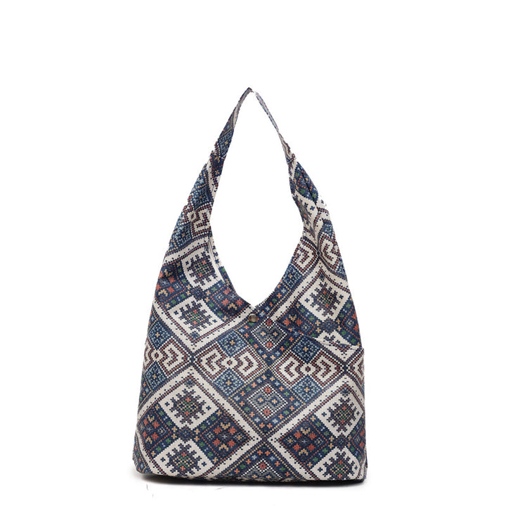 Bohemian Patterned Hobo Bag