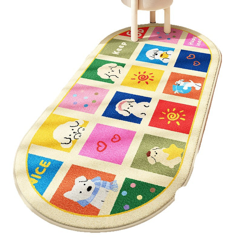 Children's Playful Animal Design Area Rug Kalsten