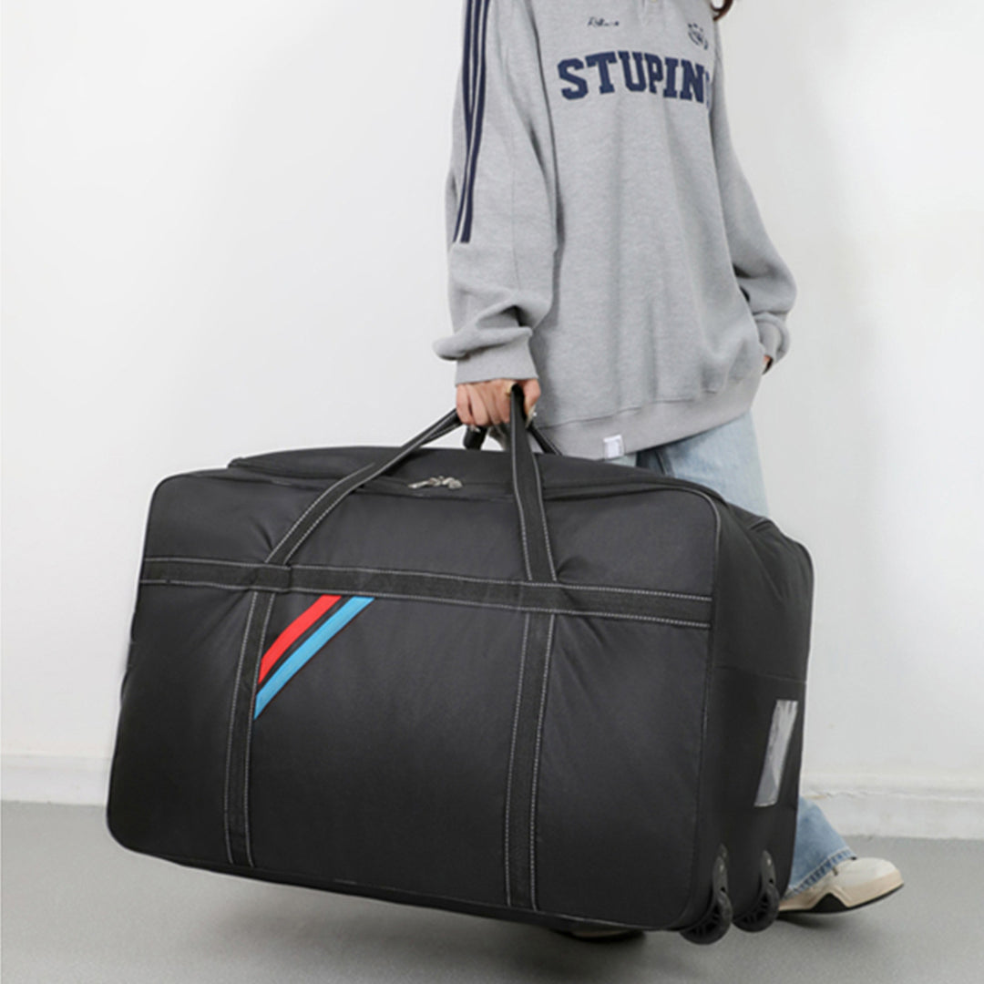 Spacious travel bag with lightweight wheels and reinforced carrying handle Kalsten