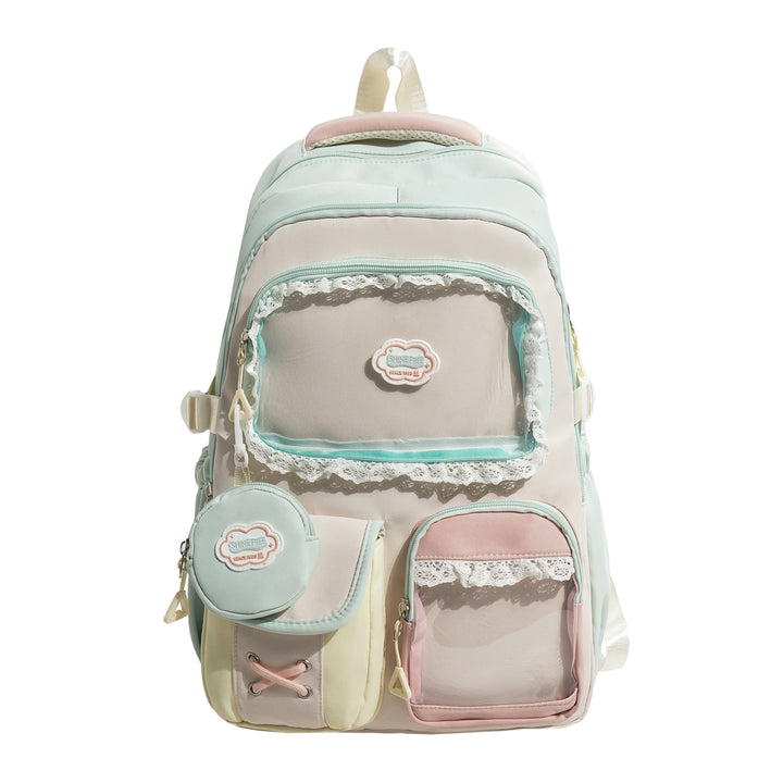 Cute Decorative Multi-Pocket Backpack Kalsten