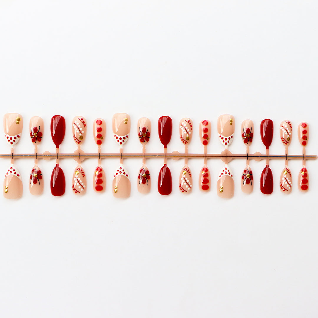 Creative Decorative Press-On Nail Art