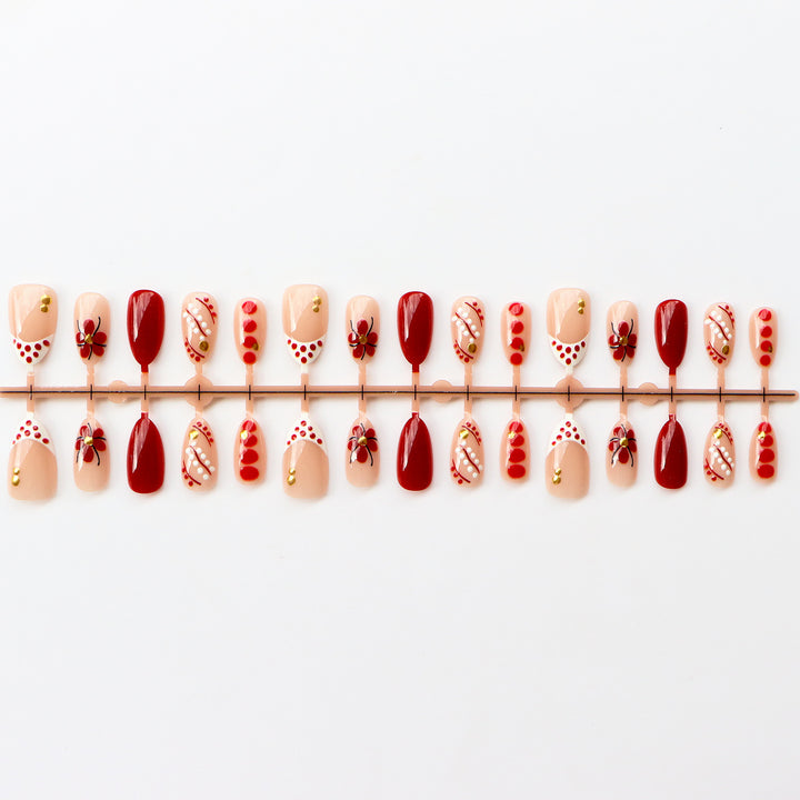 Creative Decorative Press-On Nail Art