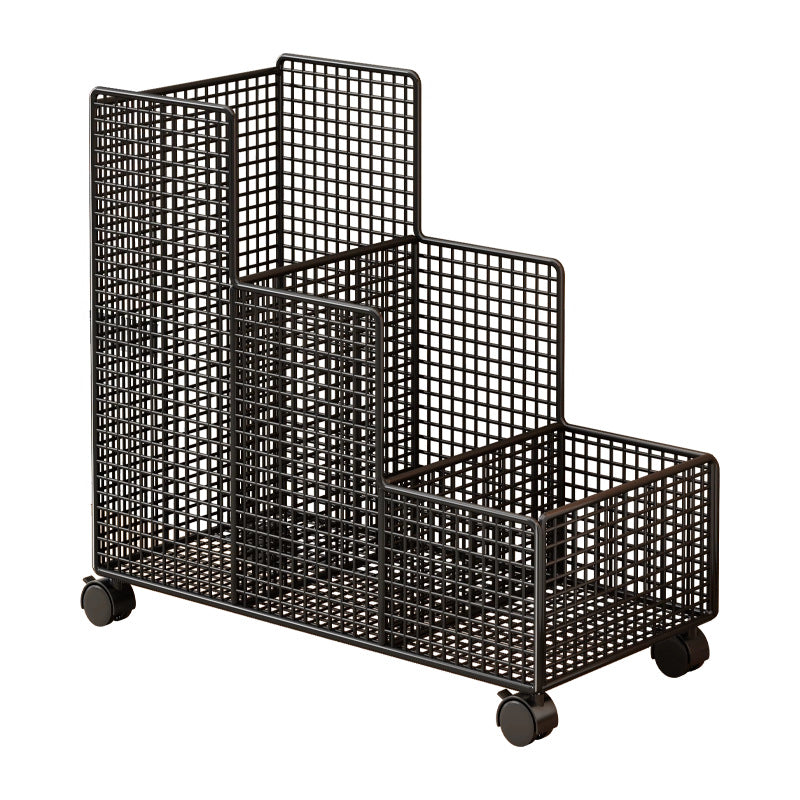 Vertical Mesh Multi-Compartment Fitness Mat and Equipment Organizer