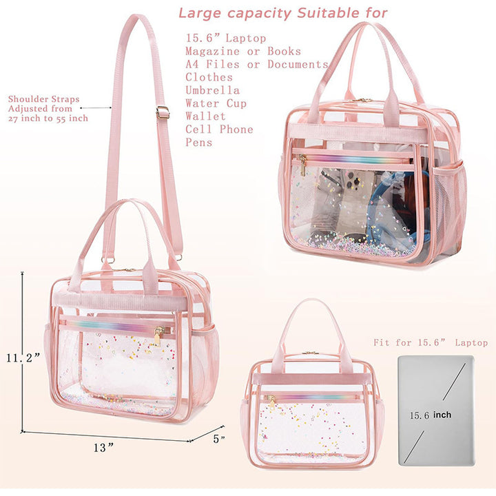 Transparent Multifunctional Carrying Bag Kalsten