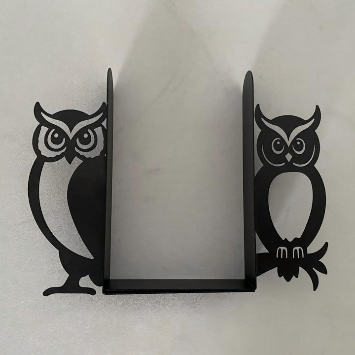 Cat-Shaped Bookend Set