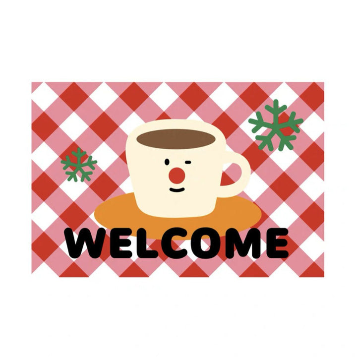 Fun-Themed Welcome Mat