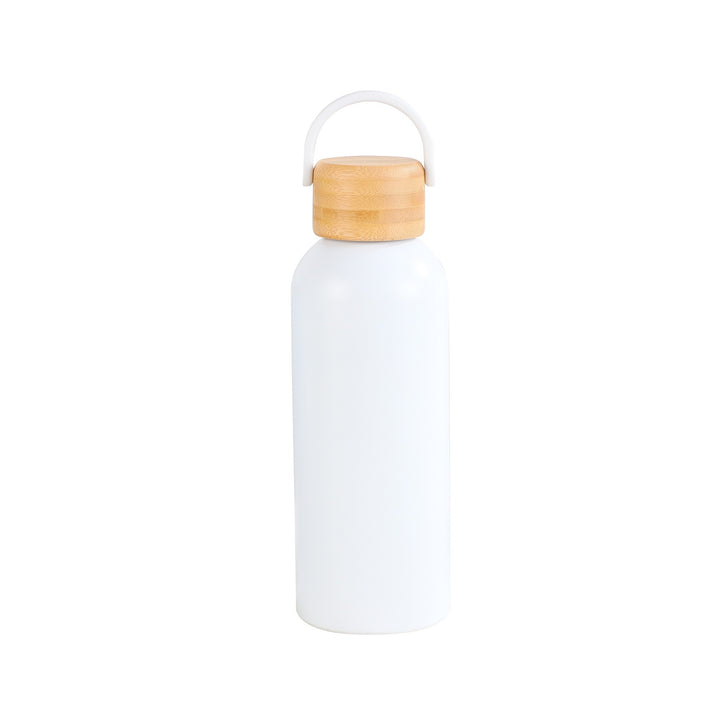 Women elegant and practical insulated bottle with bamboo lid Kalsten