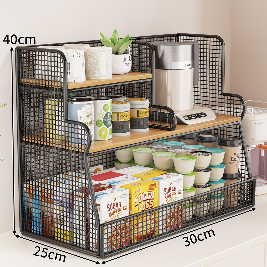 Multi-Tier Kitchen Shelf Organizer Kalsten