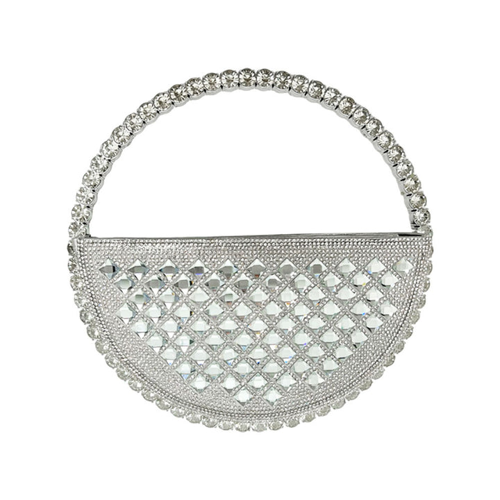 Rhinestone-Studded Clutch