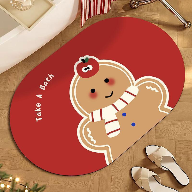 Christmas-Themed Decorative Mat