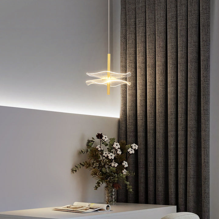 Elegant Wave Pendant Light