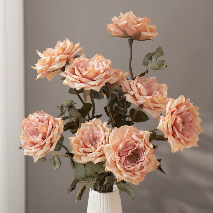 Realistic Silk Rose Stem