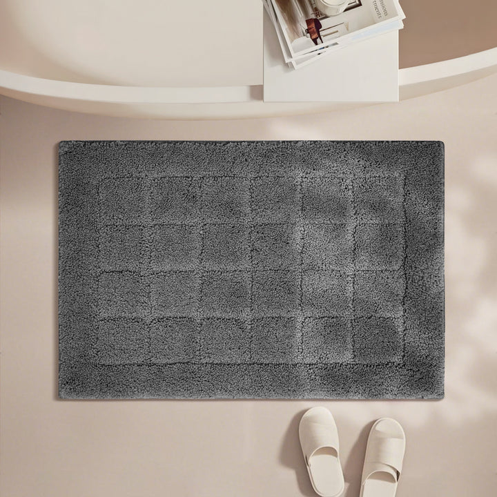 Soft Textured Bath Mat for Bathroom
