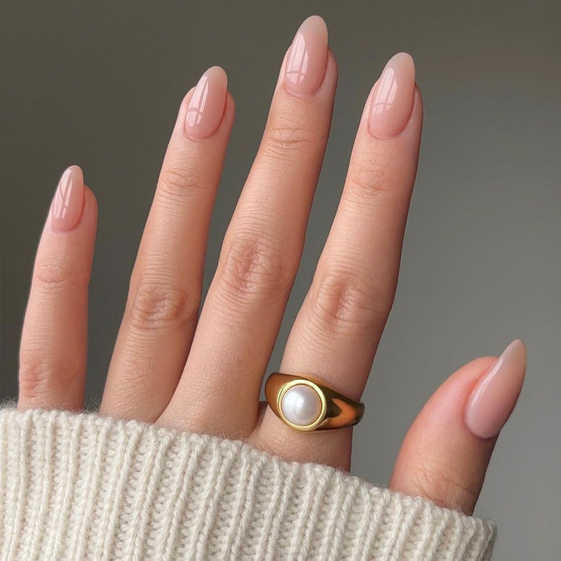 Elegant Almond-Shaped Press-On Nails Kalsten 1789388646