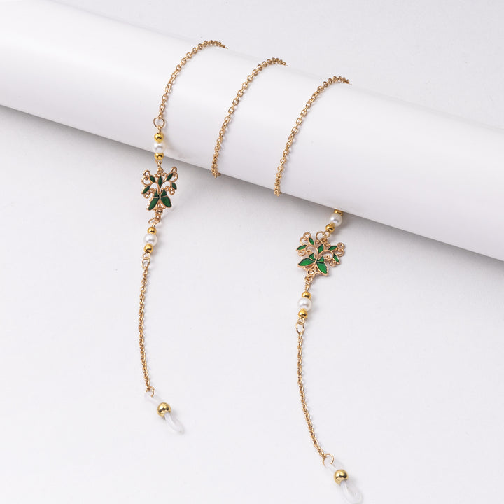 Floral Design Eyewear Chain Kalsten