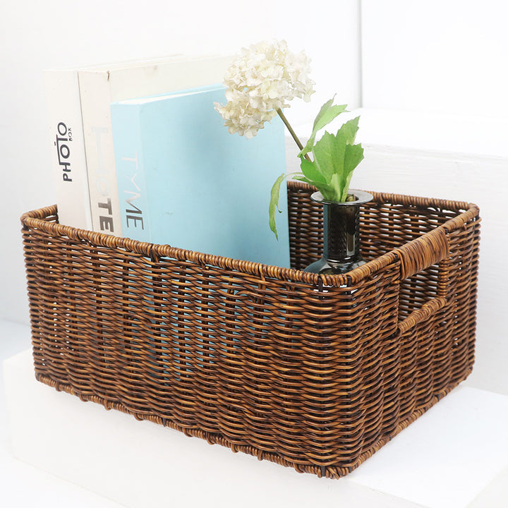 Rectangular Woven Storage Box Kalsten