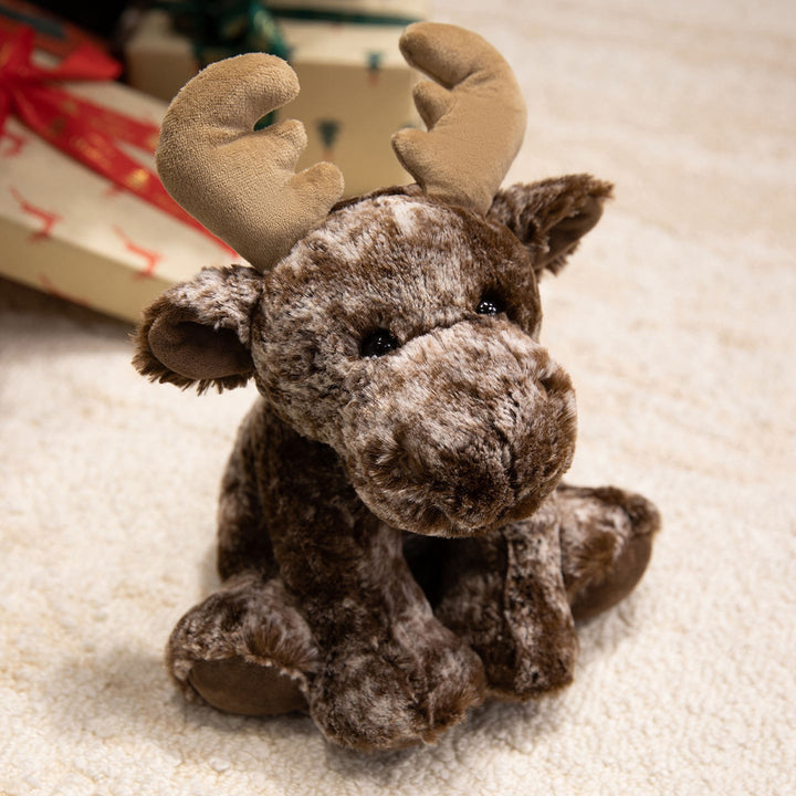 Premium Plush Lamb Comforter Stuffed Toy with Soft Faux-Fur and Embroidered Features Kalsten