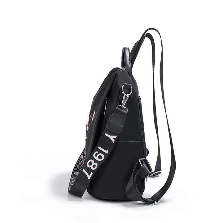 Embroidered Floral Backpack Kalsten