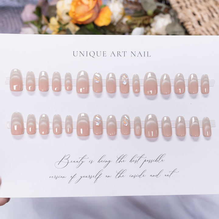Elegant Press-On Nail Art Set