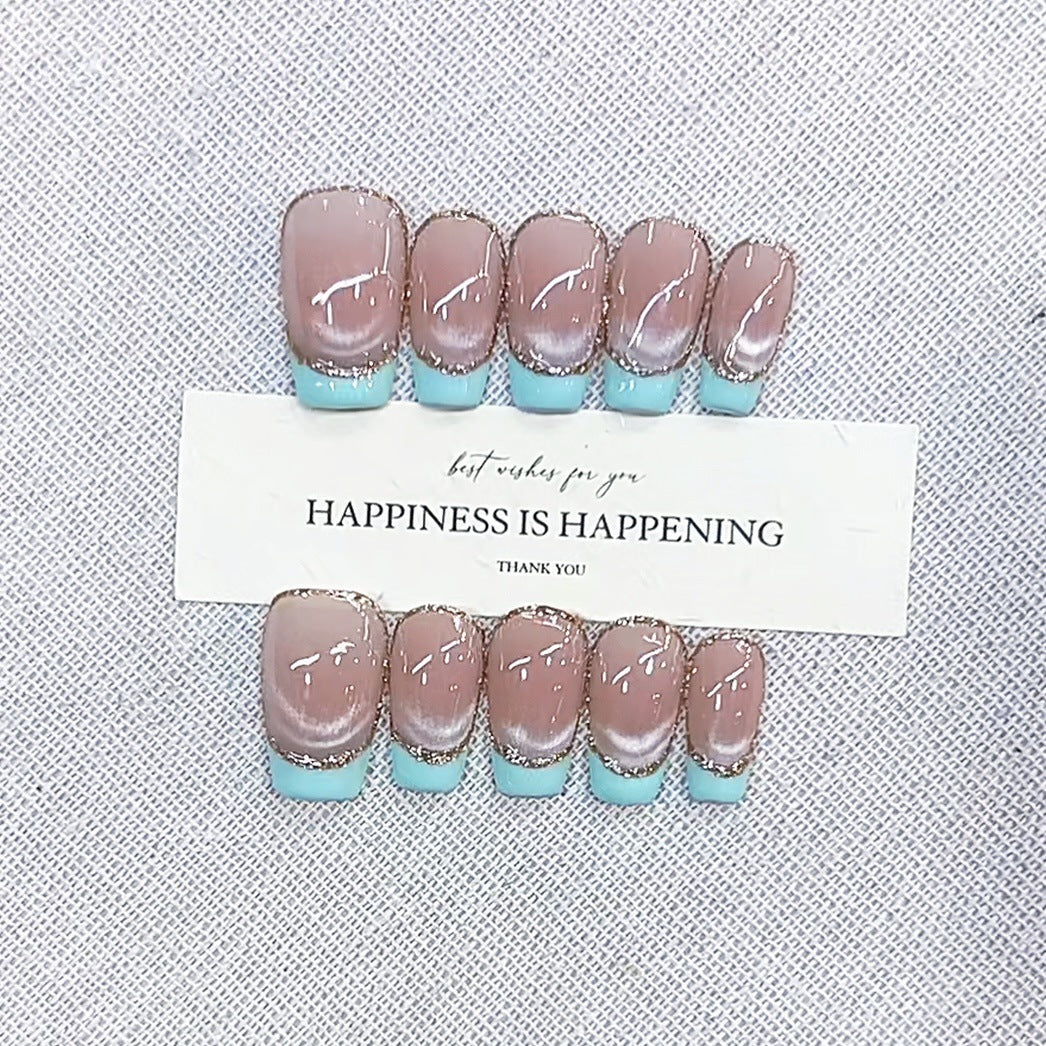 Glamorous Ombre Effect Press-On Nail Set Kalsten