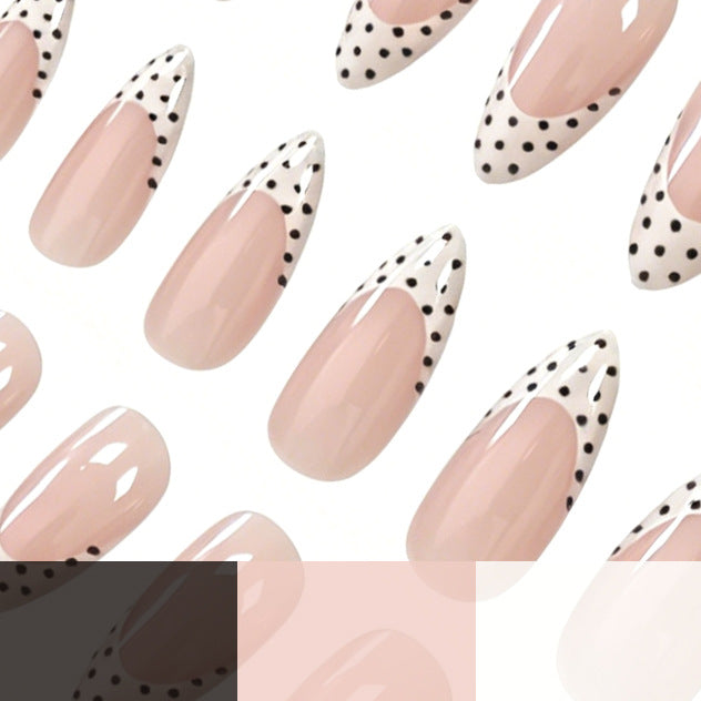 Artistic Polka Dot Nail Art Extensions Kalsten