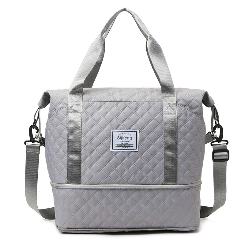 Quilted Multi-Functional Travel Duffle