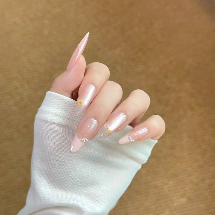 Elegant Stiletto Press-On Nail Tips