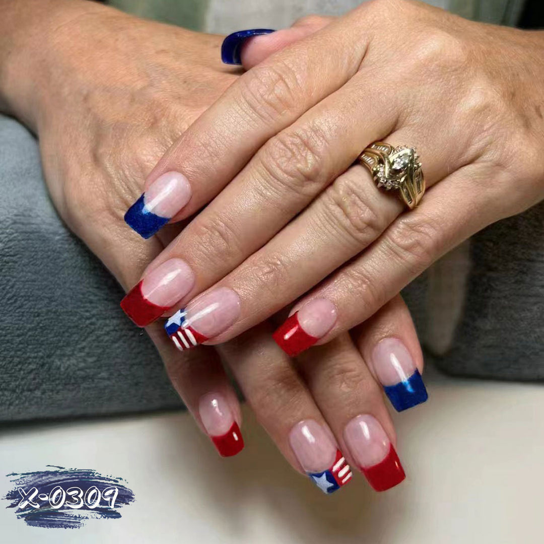 Patriotic Themed Nail Art Kit