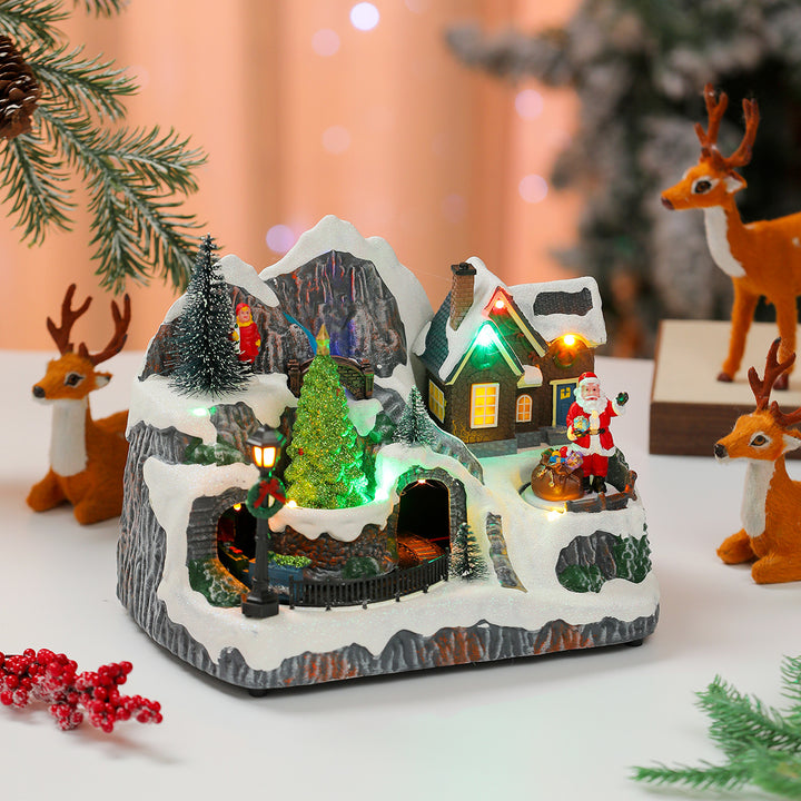LED Illuminated Christmas Village Decoration Kalsten