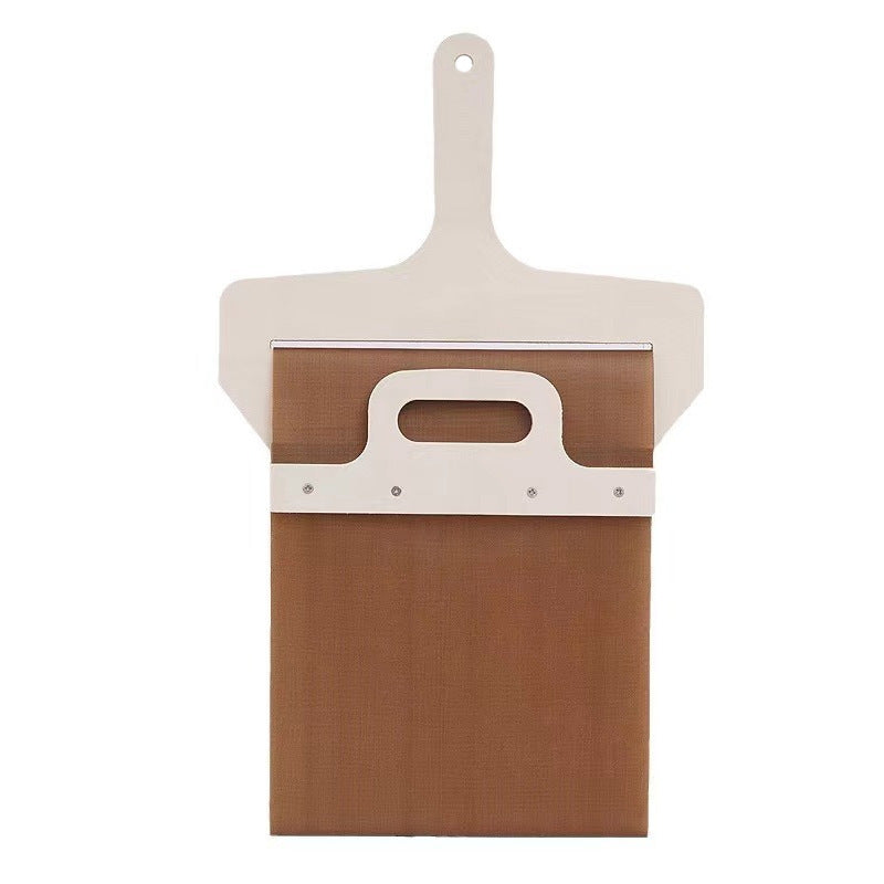 extra-large nonstick perforated stainless steel pizza peel with ergonomic folding handle Kalsten