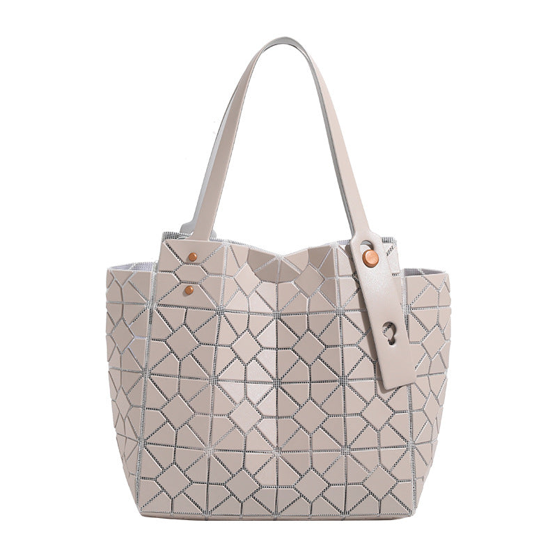Decorative Geometric Tote Bag