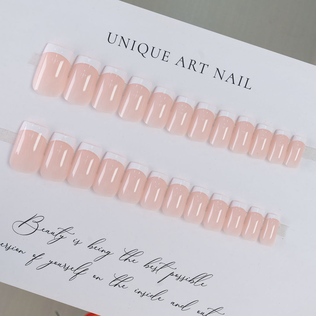 French Tip Press-On Nails