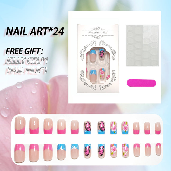 Decorative Press-On Nail Set