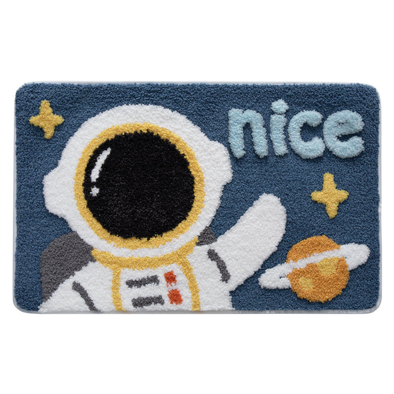 Fun Astronaut-Themed Entry Mat Kalsten