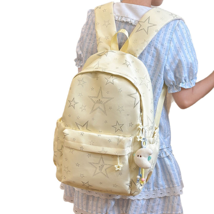 Backpack with Sparkling Stars Pattern Kalsten