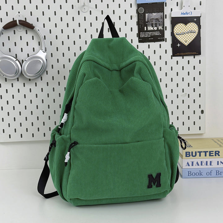 Corduroy Casual Backpack Kalsten