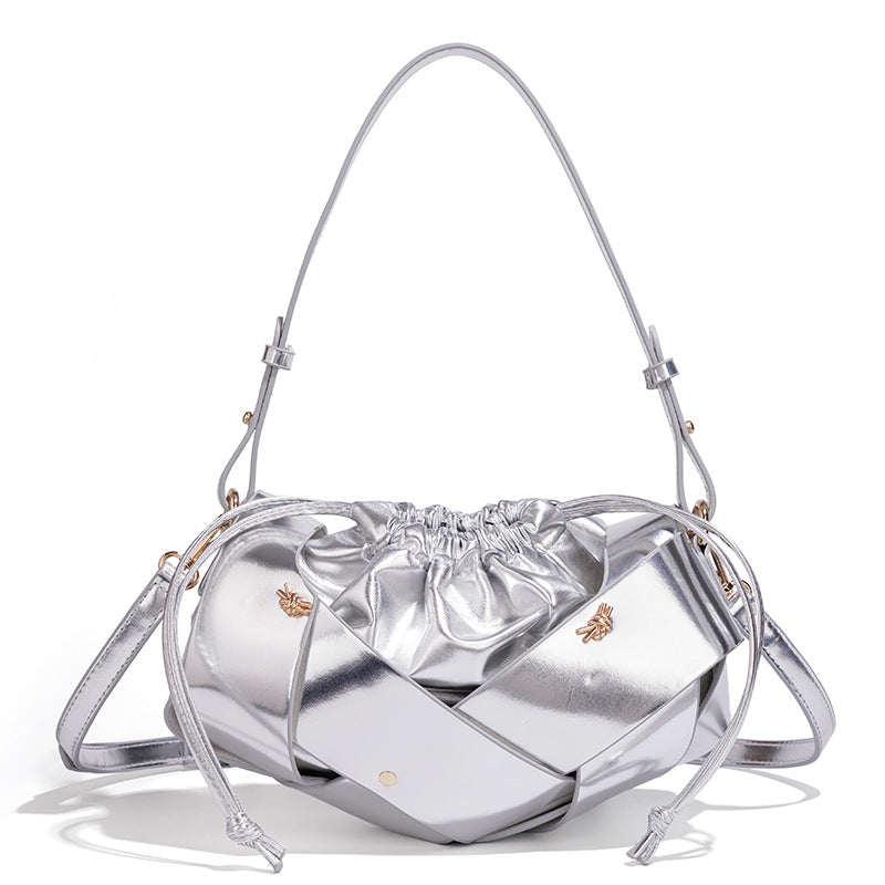 Trendy Metal Satchel Kalsten