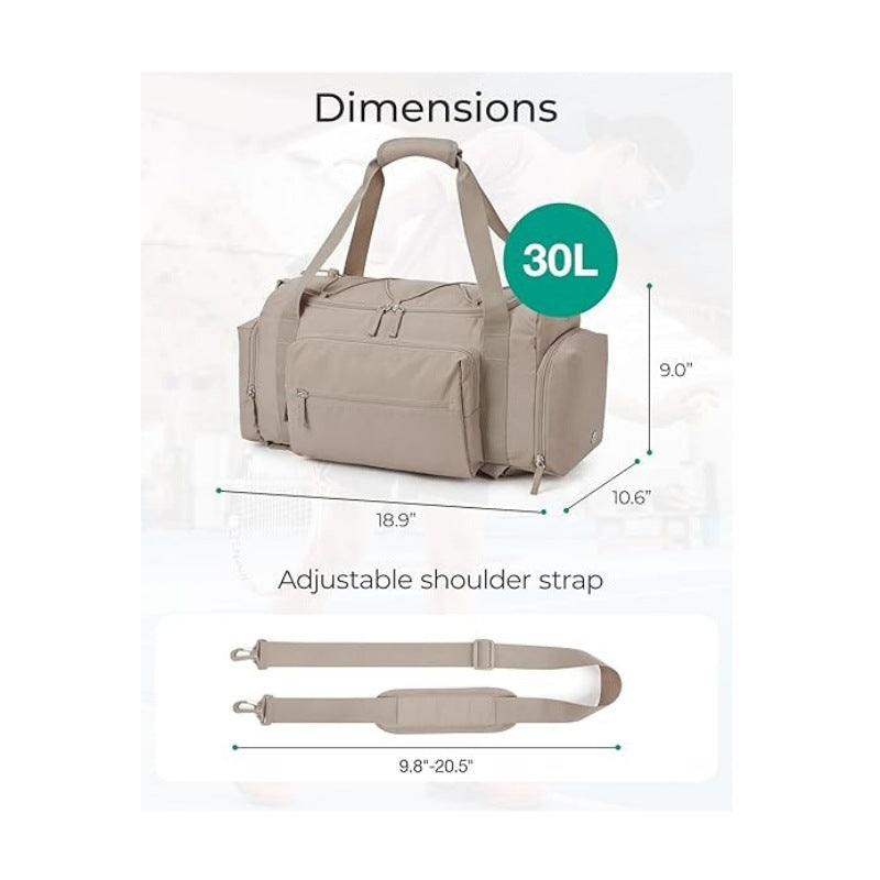 Versatile sports and travel bag with adjustable straps Kalsten