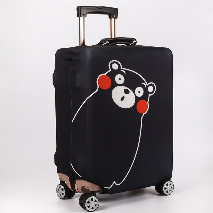 Women's hard-shell suitcase with stylish pineapple motif Kalsten